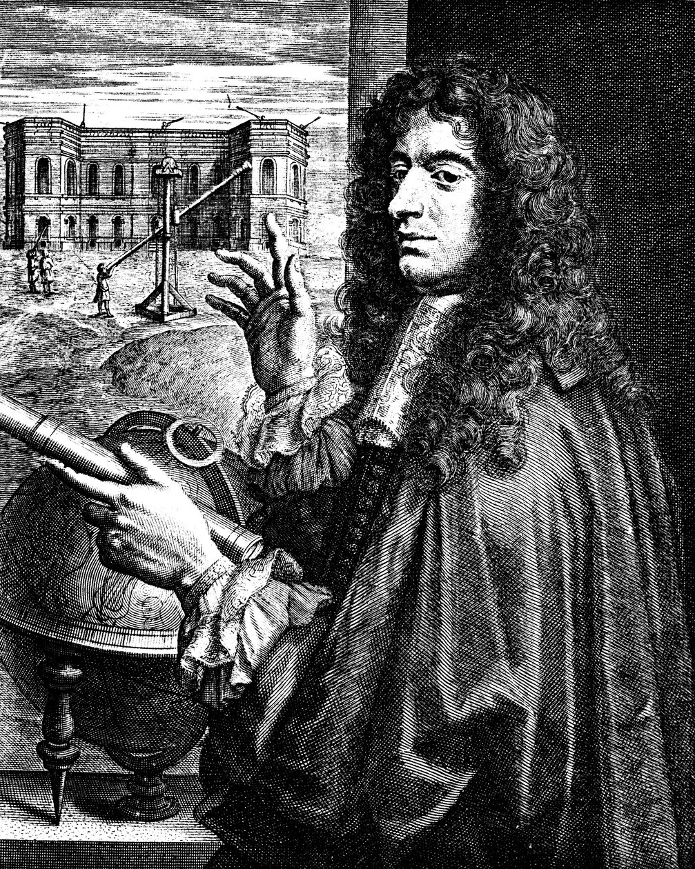 Jean Dominique Cassini 1625-1712, urodzony we Włoszech francuski astronom autorstwa Unbekannt