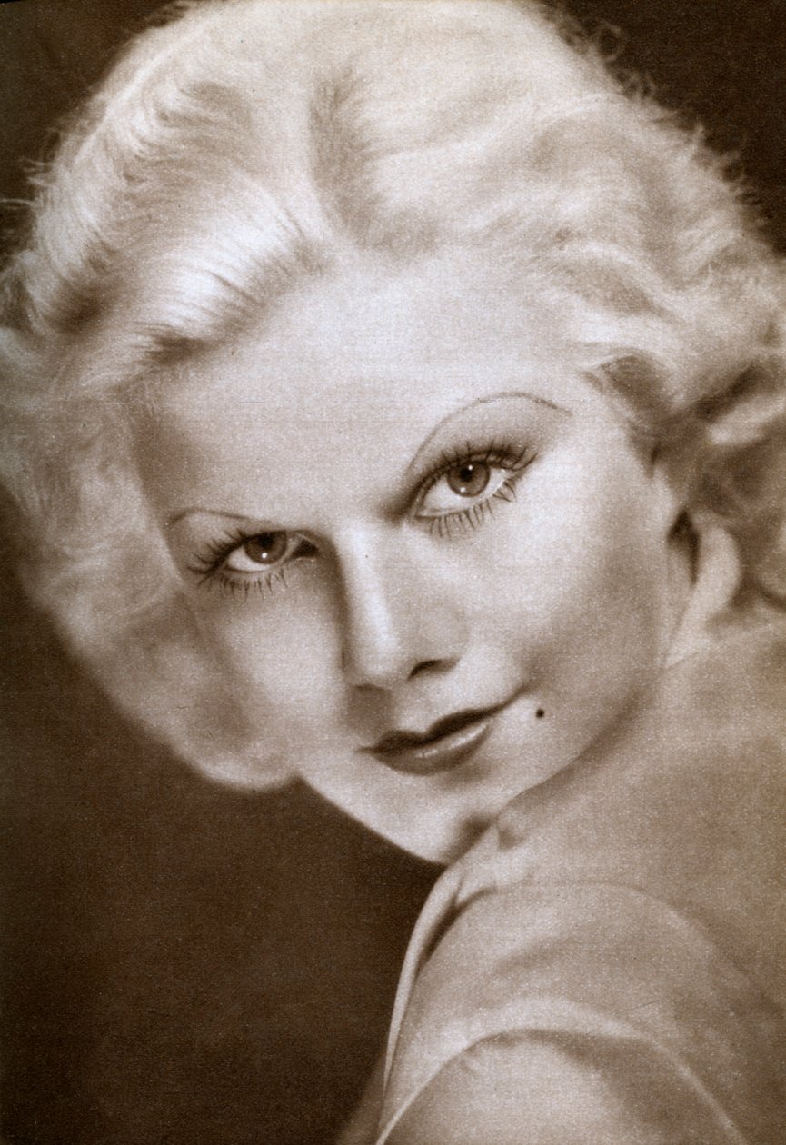 Jean Harlow, amerykańska aktorka filmowa, 1933 autorstwa Unbekannt