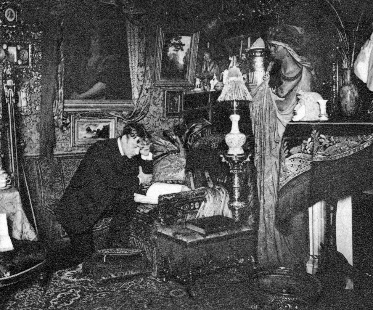 Jean Mounet-Sully, francuski aktor, 1910 autorstwa Unbekannt