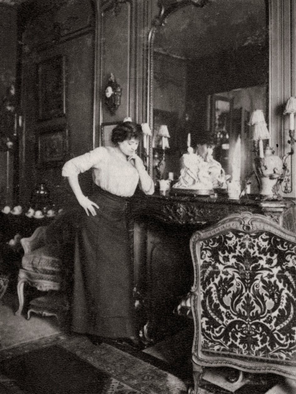 Jeanne Julia Bartet, francuska aktorka, 1901 autorstwa Unbekannt