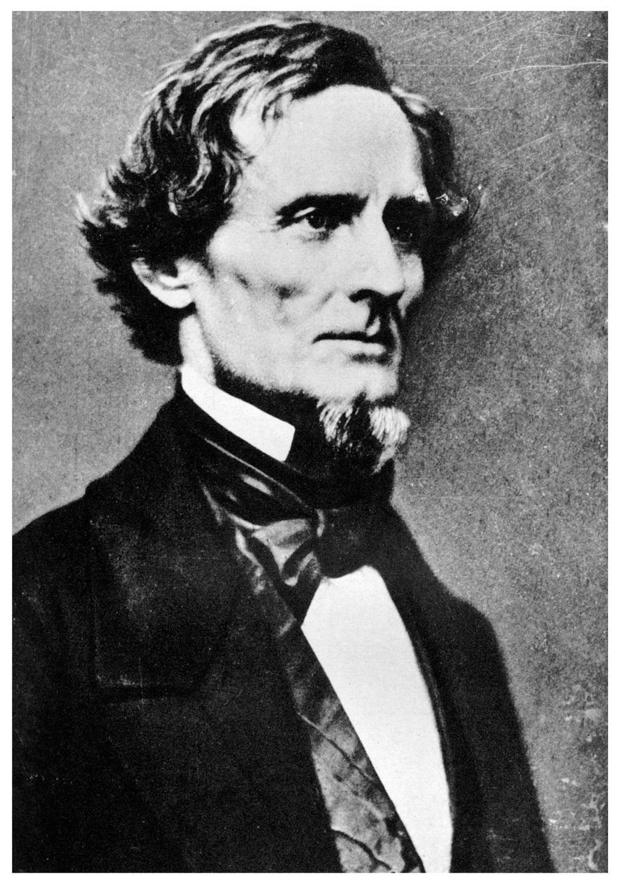 Jefferson Davis, Prezydent Skonfederowanych Stanów Ameryki, c1855-1865 1955 autorstwa Unbekannt