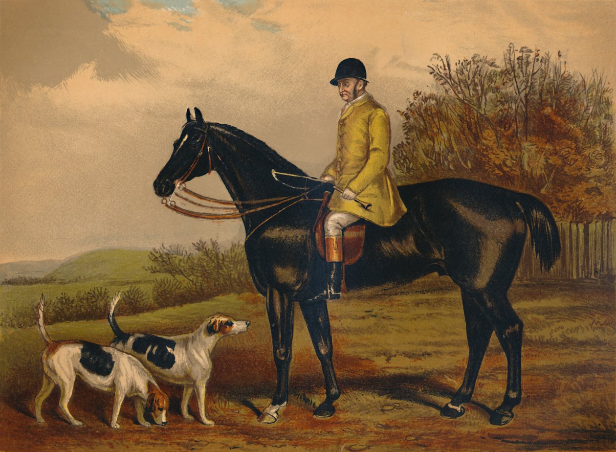 Jem. Morgan - Łowca polowania w Berkeley, c1879. autorstwa Unbekannt