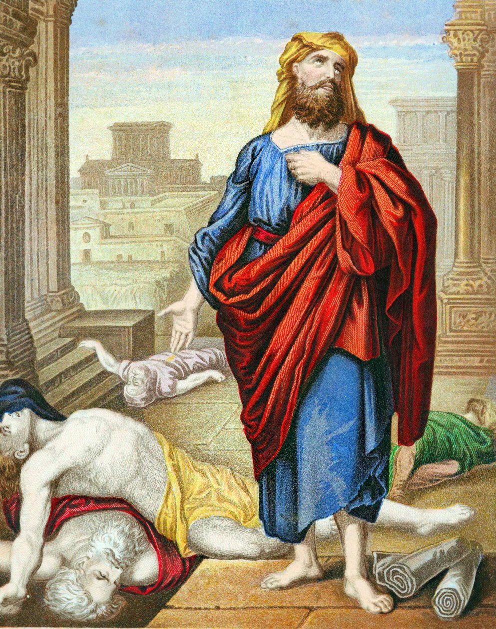 Jeremiasz, prorok Starego Testamentu, c1860. autorstwa Unbekannt