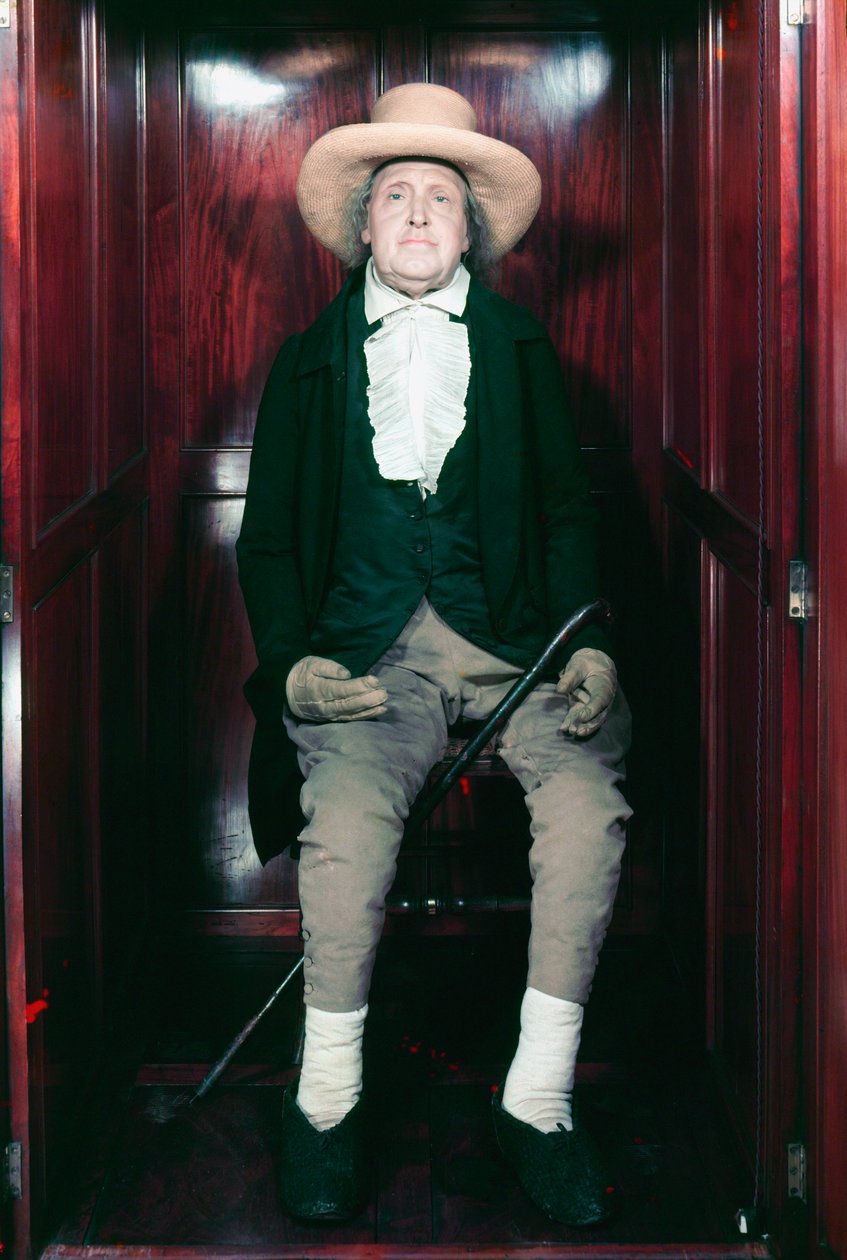 Jeremy Bentham , angielski reformator społeczny i filozof autorstwa Unbekannt
