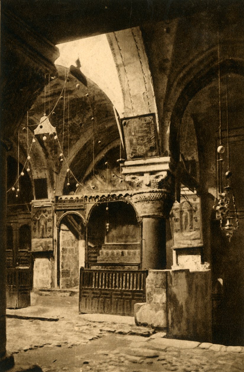 Jerozolima - Bazylika Grobu Świętego - Kaplica św. Heleny, c1918-c1939. autorstwa Unbekannt