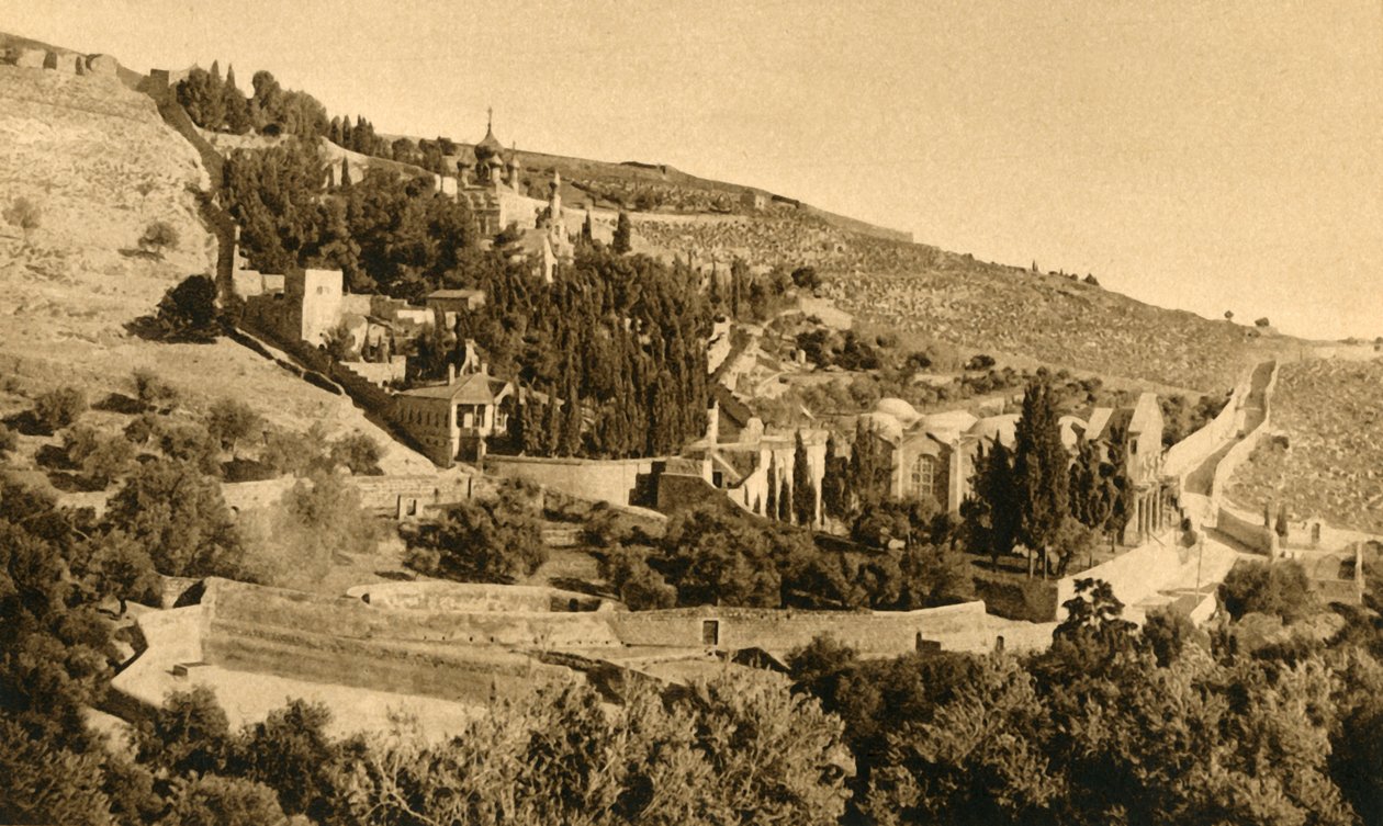 Jerozolima - Getsemani, c1918-c1939. autorstwa Unbekannt