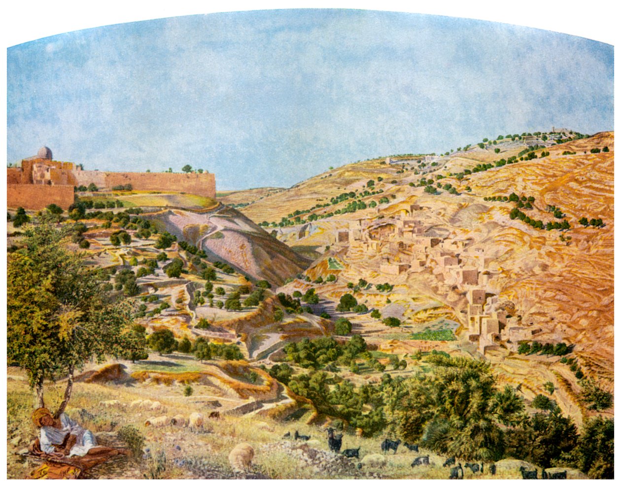 Jerozolima, 1854-1855 1956 autorstwa Unbekannt