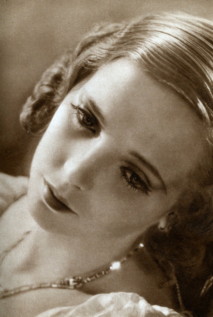 Jessie Matthews, brytyjska aktorka, 1933 autorstwa Unbekannt
