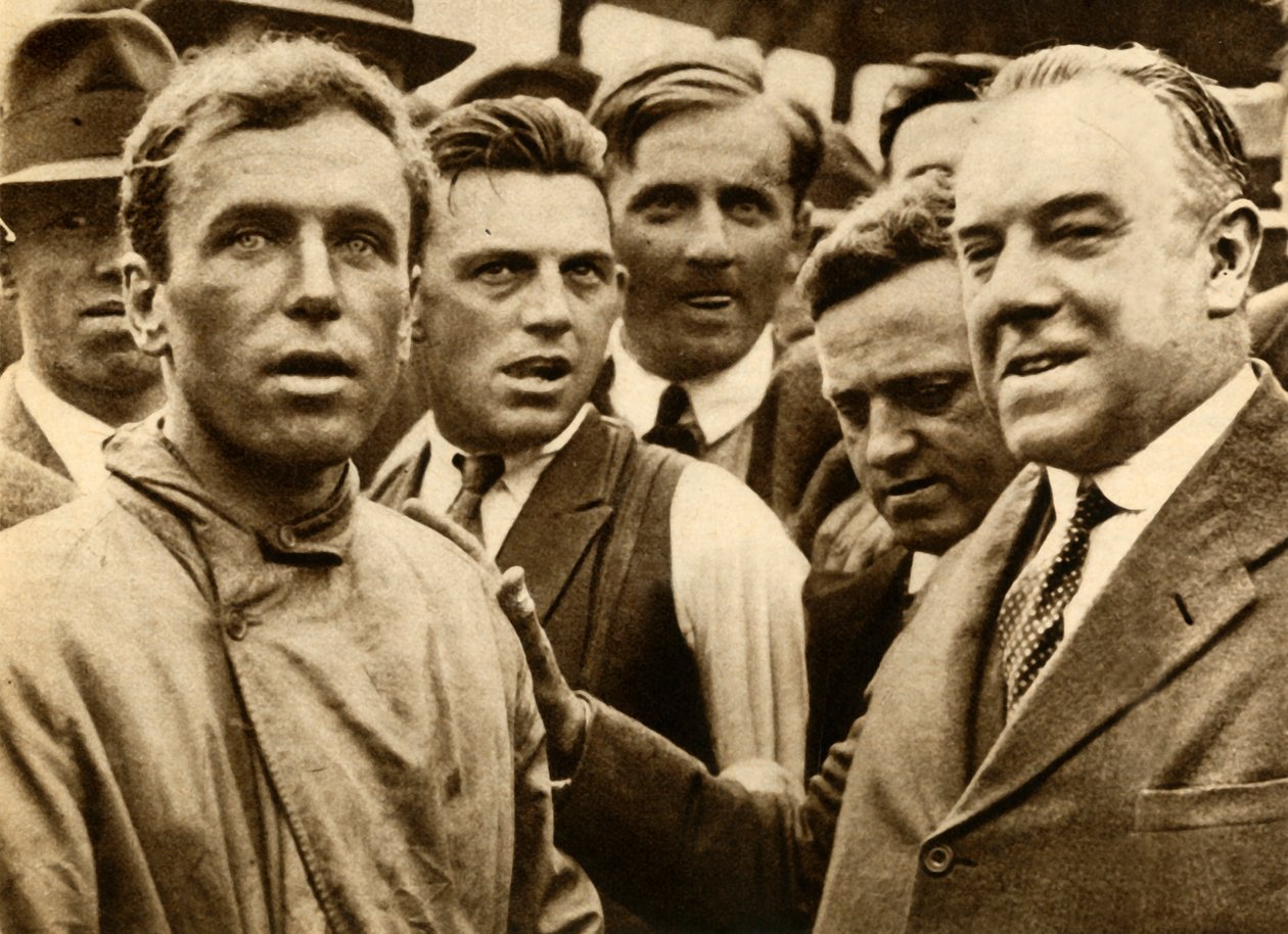 Jim Mollison na lotnisku Croydon, 1931, 1933. autorstwa Unbekannt