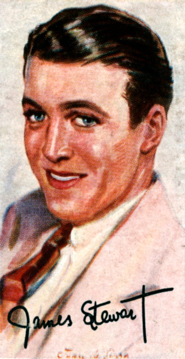 Jimmy Stewart, 1908-1997, zdobywca Oscara amerykański aktor filmowy i teatralny, 20 autorstwa Unbekannt