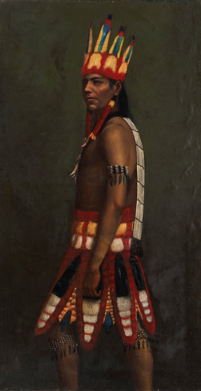 Indian Jivaro 1890-1892. autorstwa Unbekannt