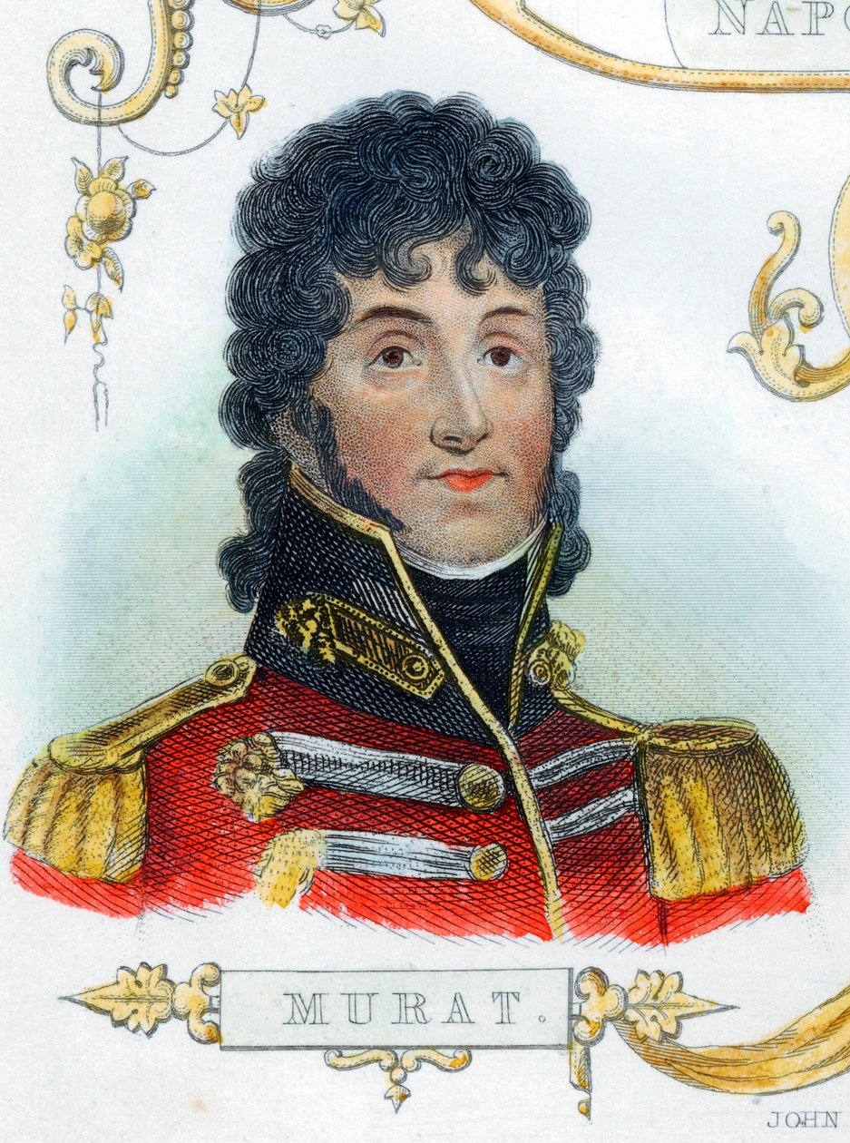 Joachim Murat, francuski żołnierz, c1830 autorstwa Unbekannt