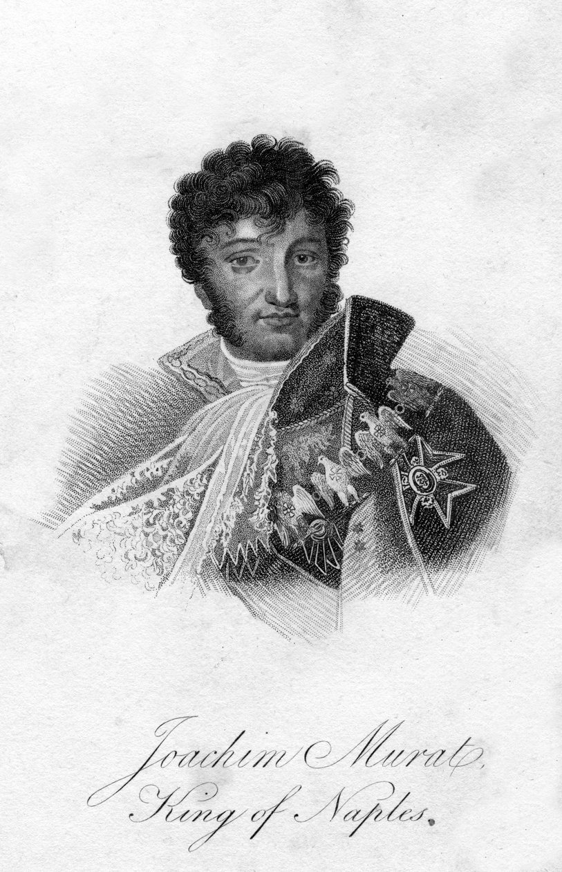 Joachim Murat, król Neapolu, XIX w. autorstwa Unbekannt