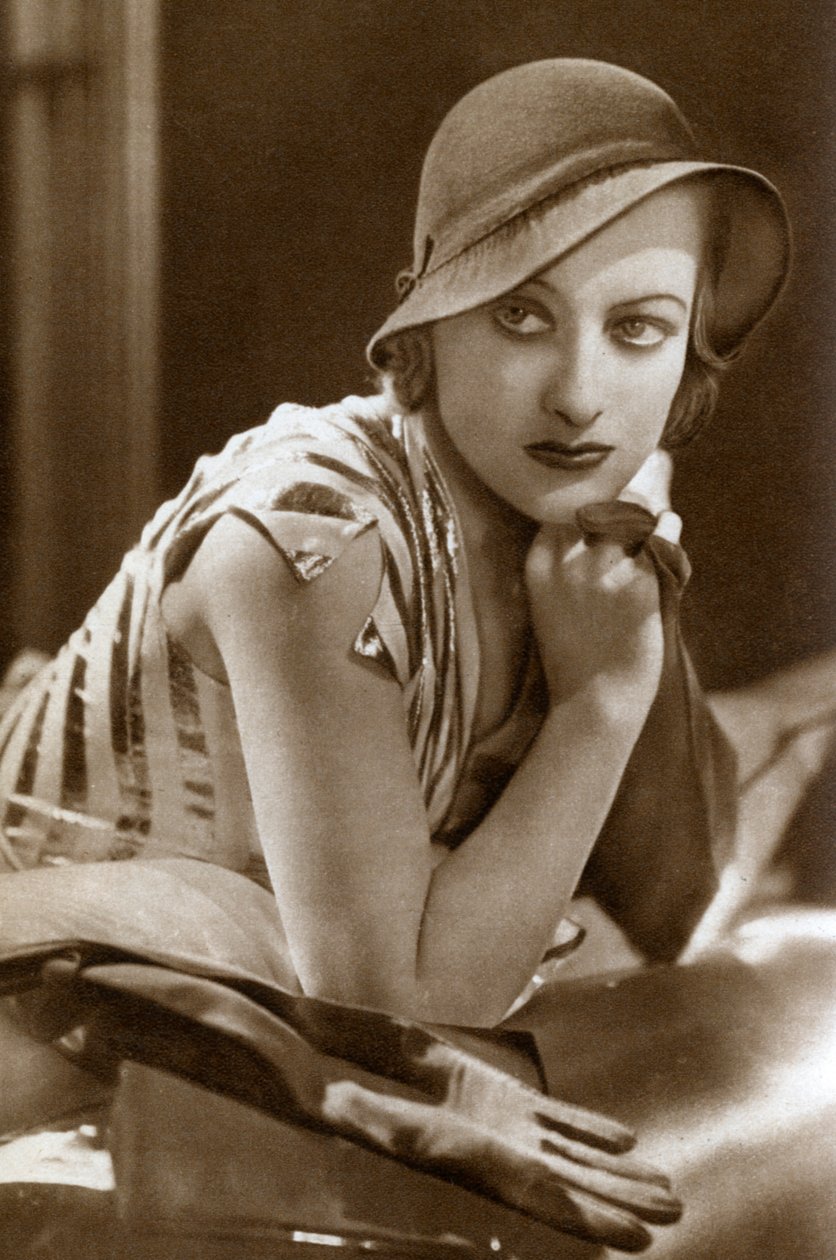 Joan Crawford, amerykańska aktorka, 1933 autorstwa Unbekannt