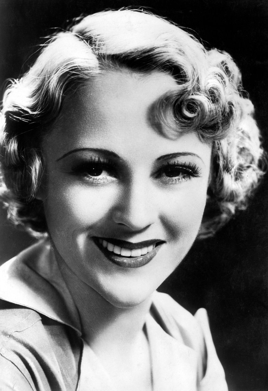 Joanna Fontaine ur. 1917, amerykańska aktorka, ok. 1930-c1940 autorstwa Unbekannt
