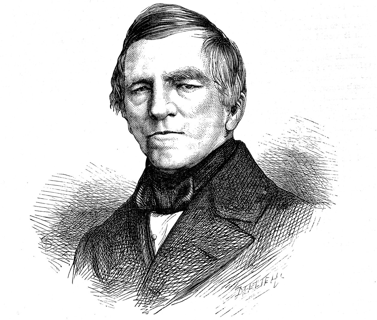 Johann Franz Encke, XIX-wieczny niemiecki astronom autorstwa Unbekannt