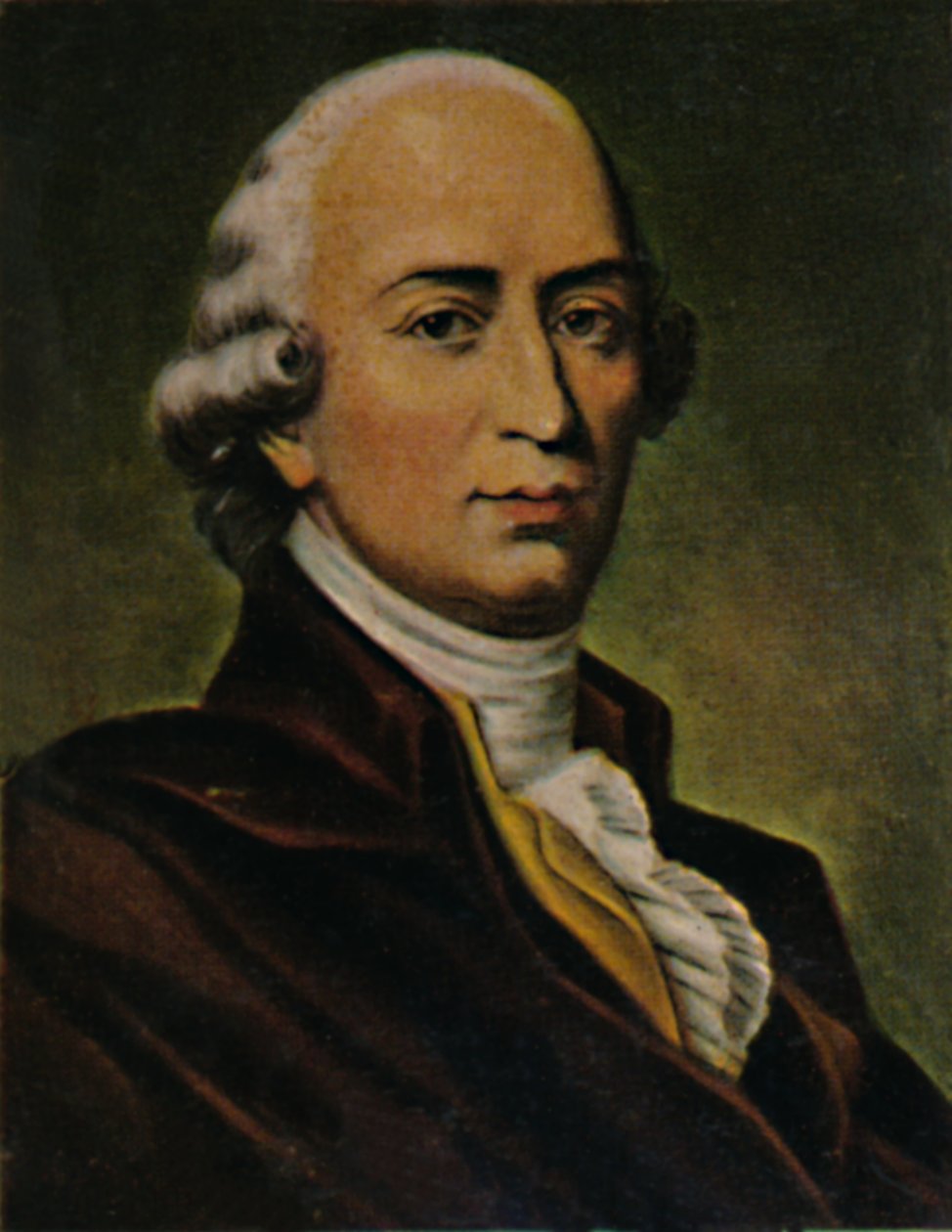 Johann Gottfried Herder 1744-1803. - Obraz wg Graefle