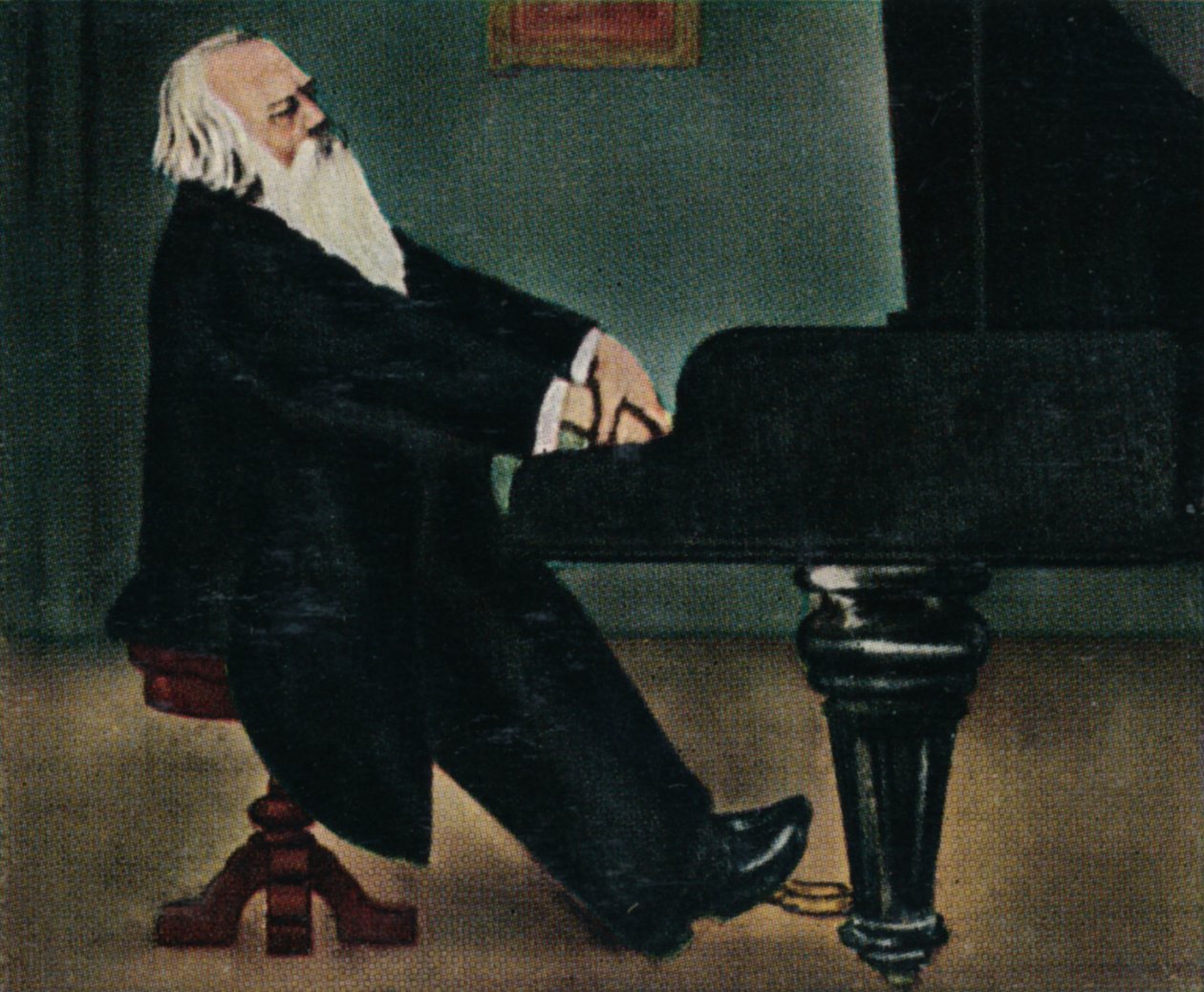 Johannes Brahms 1833-1897, 1934. autorstwa Unbekannt