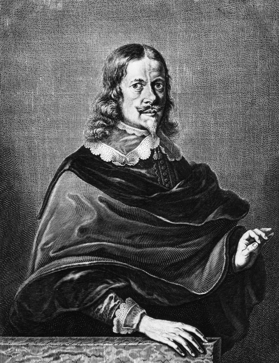Jan Heweliusz, niemiecki astronom, 1673 autorstwa Unbekannt