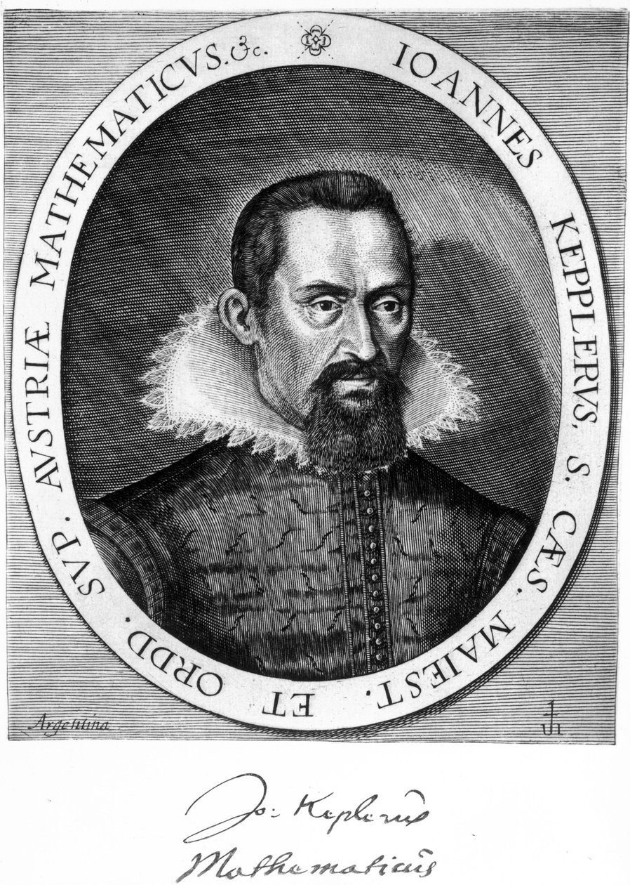 Johannes Kepler, niemiecki astronom i fizyk, ok. 1600 autorstwa Unbekannt