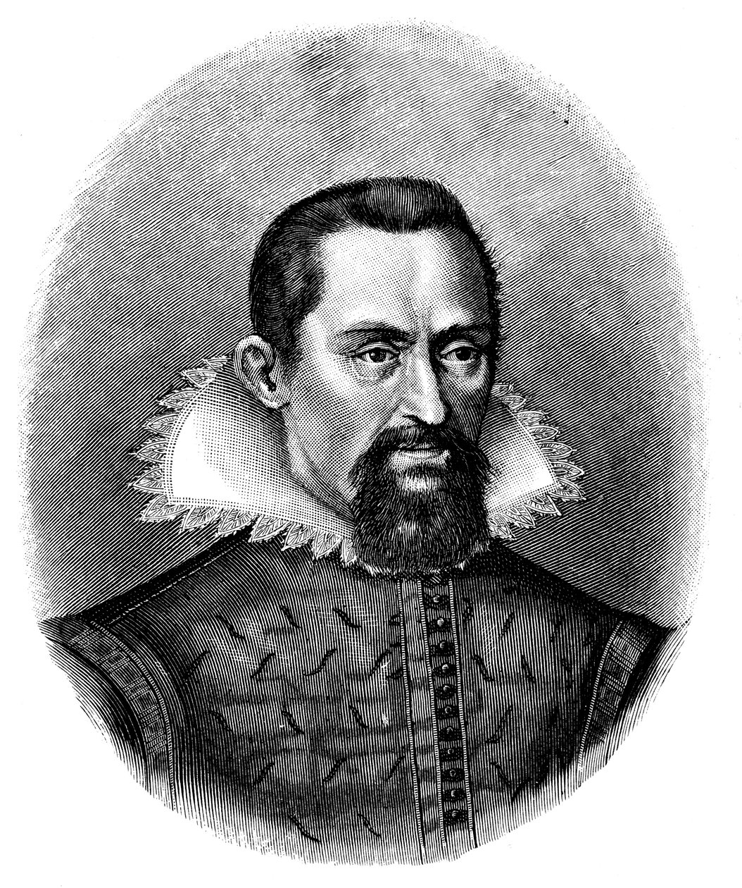 Johannes Kepler, niemiecki astronom, początek XVII wieku, ok. 1903 autorstwa Unbekannt