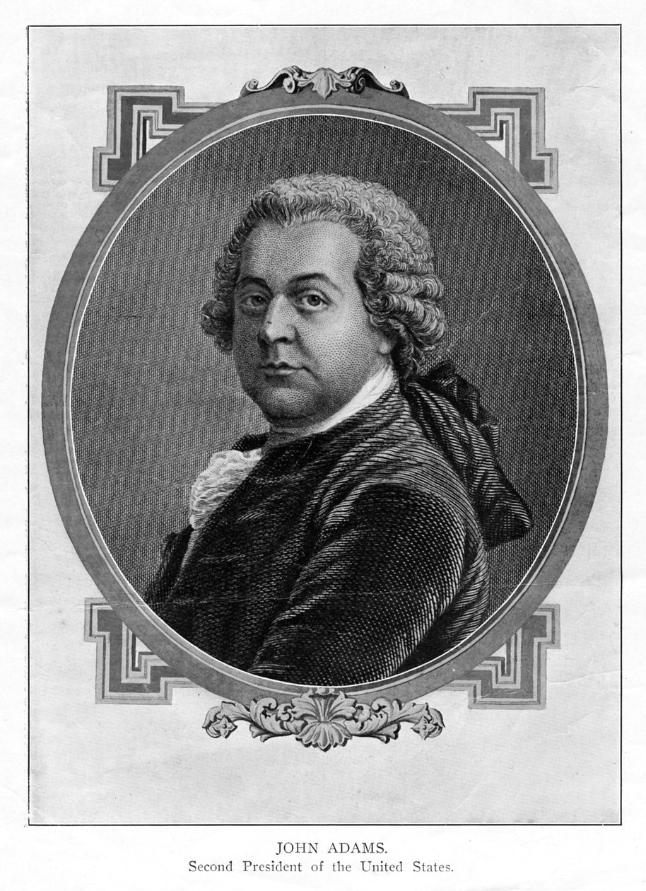John Adams, prezydent Stanów Zjednoczonych Ameryki, 1906 autorstwa Unbekannt