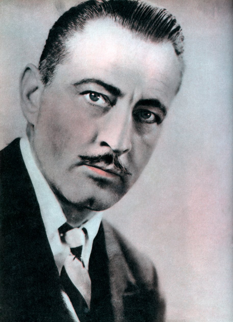 John Barrymore, amerykański aktor, 1934-1935 autorstwa Unbekannt