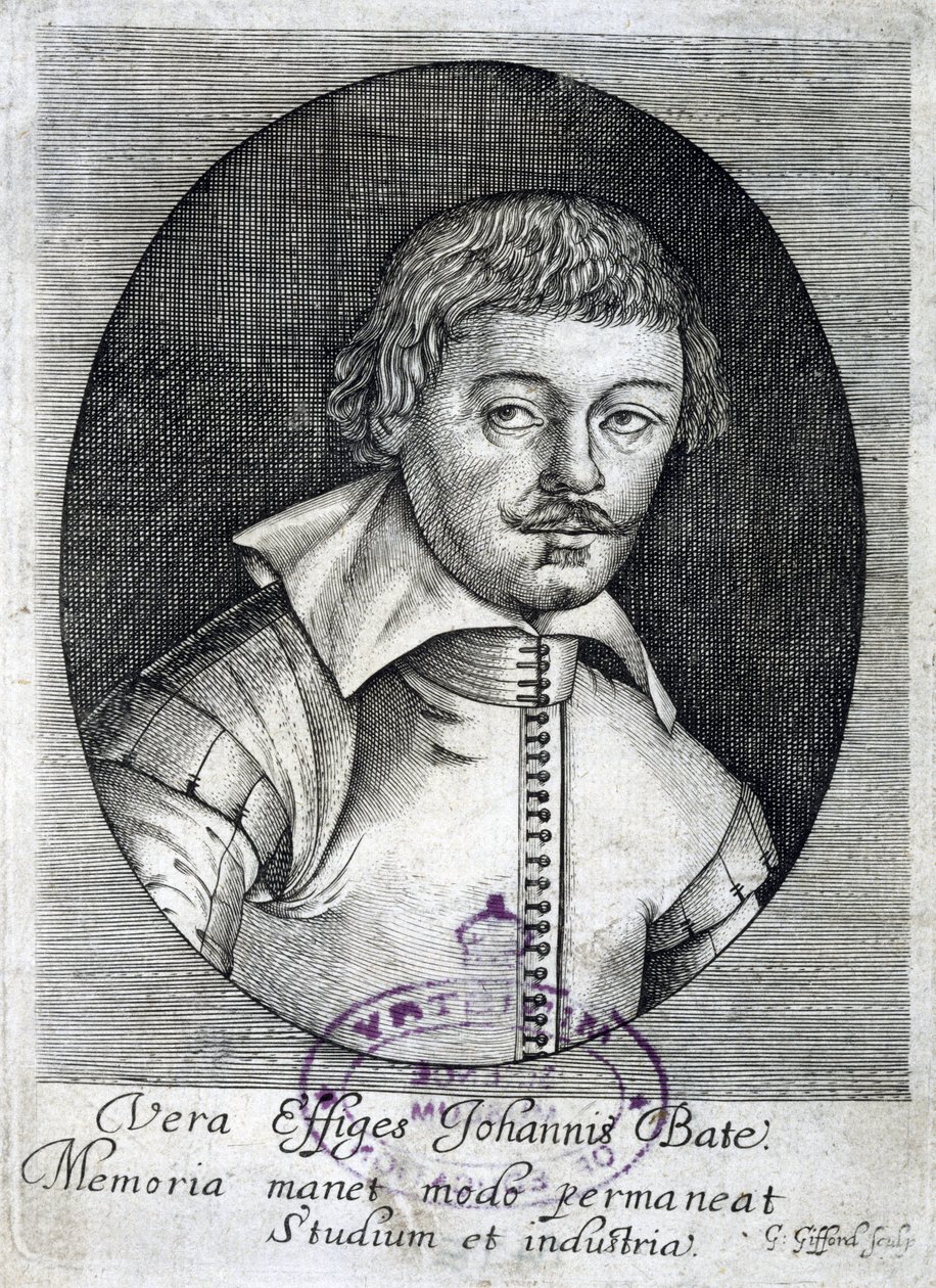 John Bate, autor angielski, ok. 1635 autorstwa Unbekannt