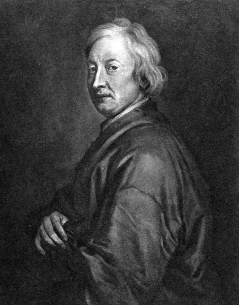 John Dryden, XVII-wieczny poeta angielski autorstwa Unbekannt