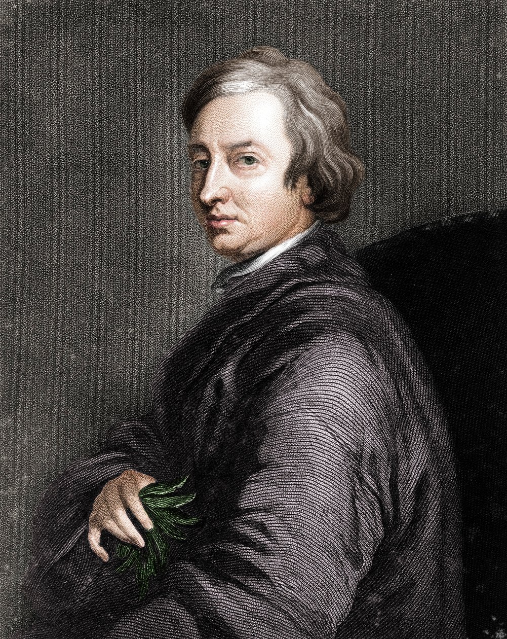 John Dryden, XVII-wieczny poeta angielski autorstwa Unbekannt