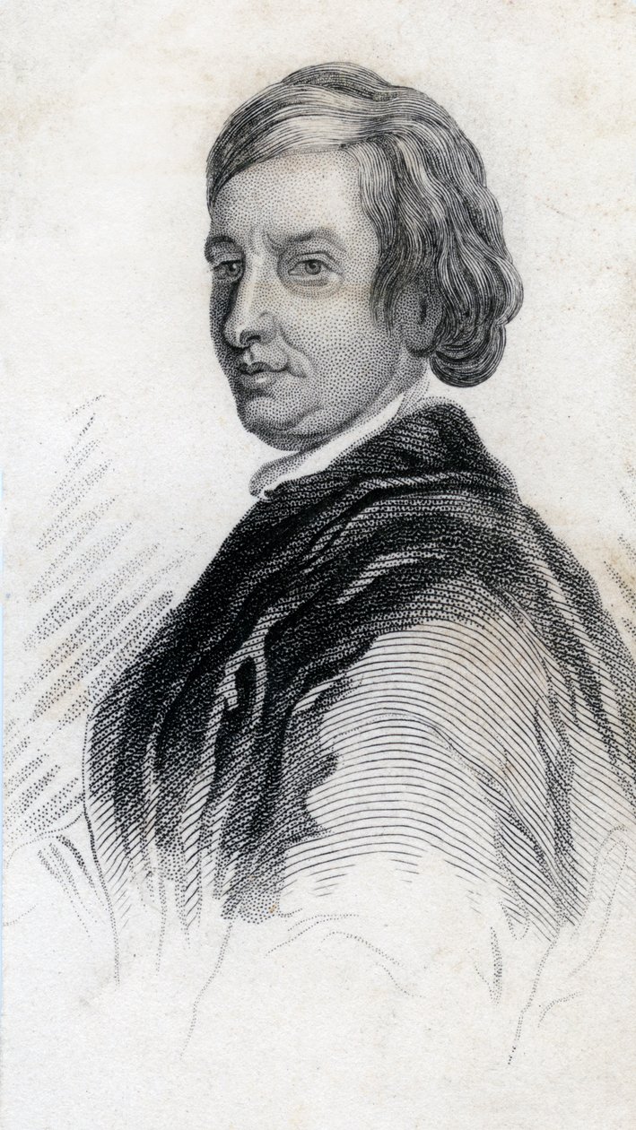 John Dryden, angielski dramaturg i laureat poety autorstwa Unbekannt