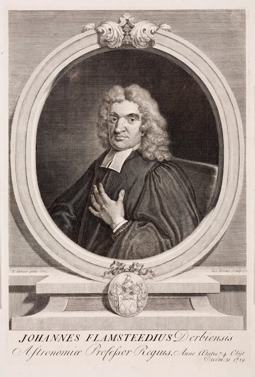 John Flamsteed, astronom autorstwa Unbekannt
