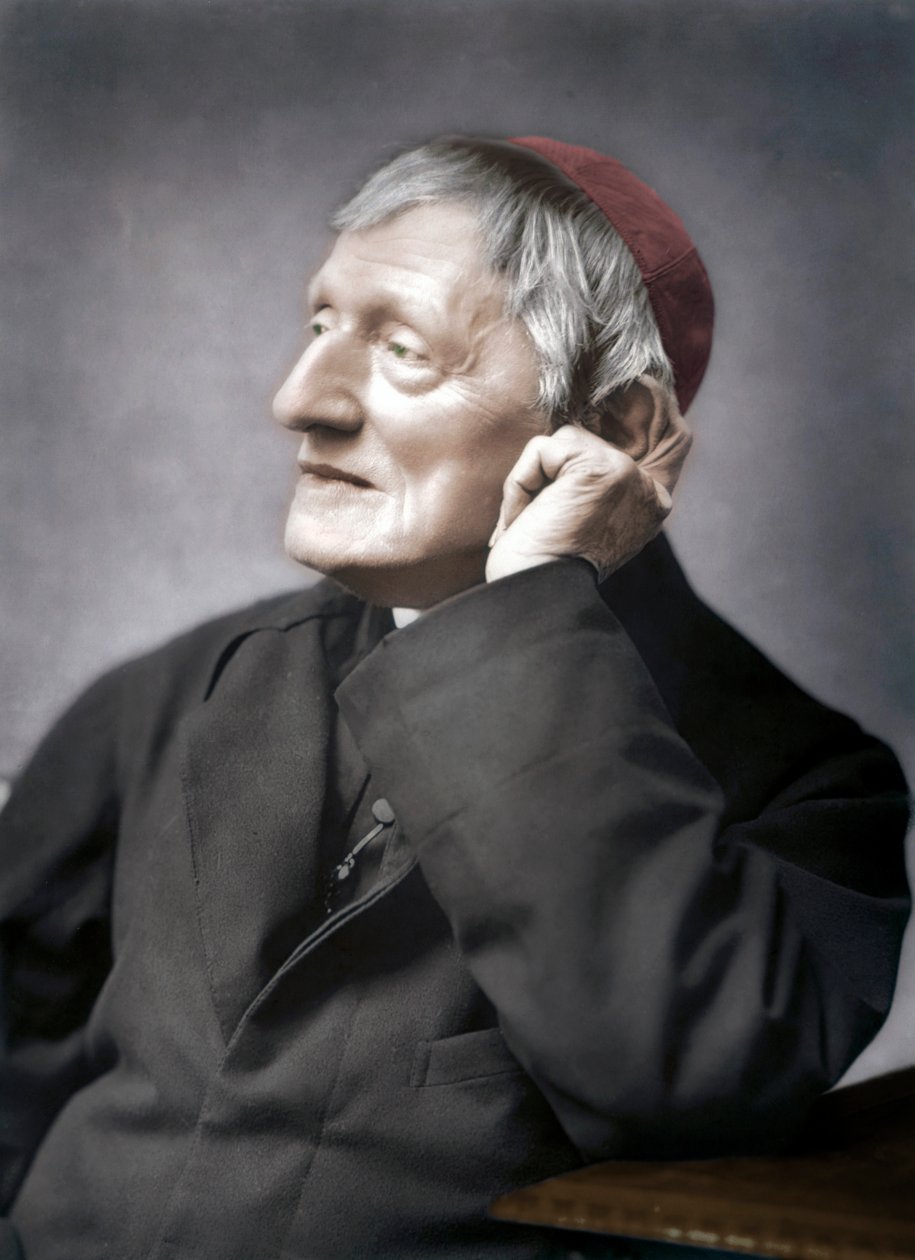 John Henry Newman, brytyjski kardynał, koniec XIX wieku autorstwa Unbekannt