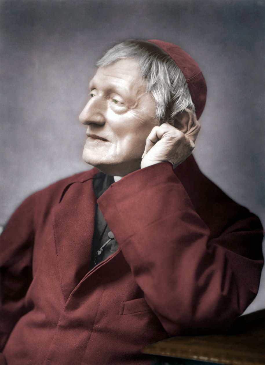 John Henry Newman, brytyjski kardynał, koniec XIX wieku autorstwa Unbekannt
