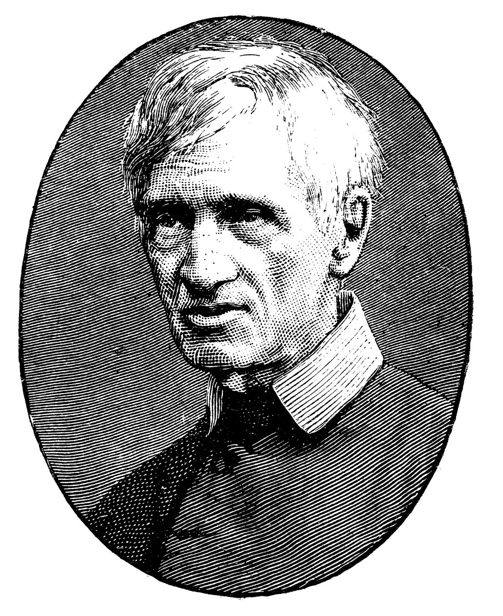 John Henry Newman w podeszłym wieku, brytyjski uczony i teolog, 1879 autorstwa Unbekannt
