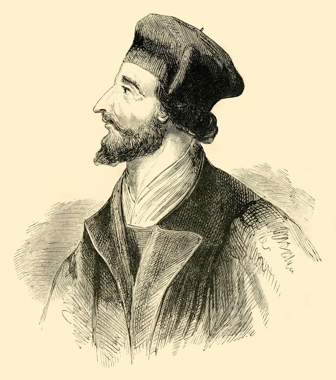 Jan Hus, c1369-1415, 1890. autorstwa Unbekannt