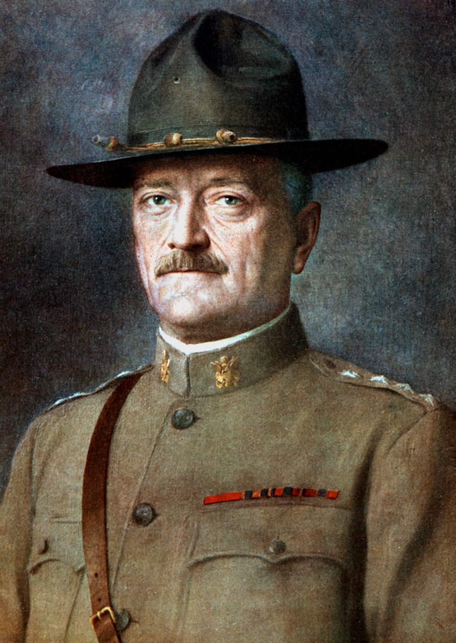 John Joseph Pershing, amerykański generał autorstwa Unbekannt