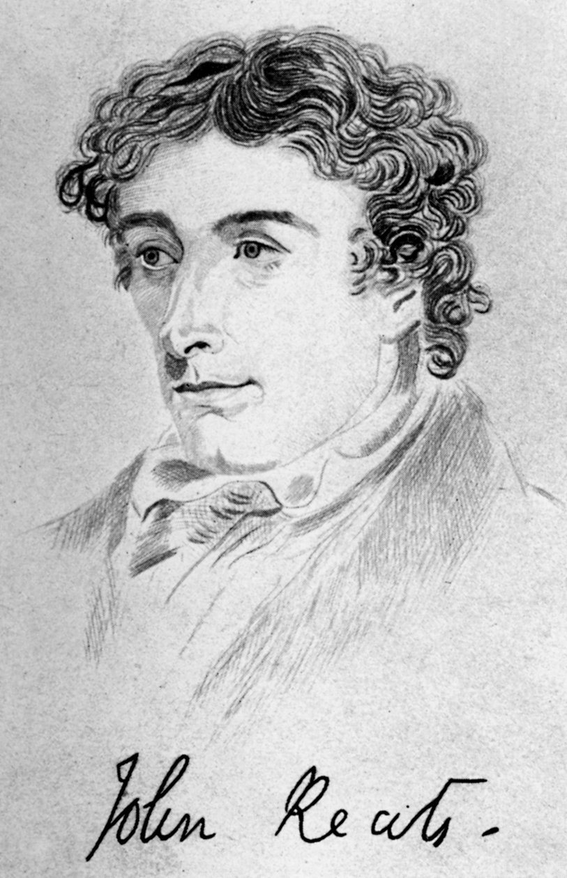 John Keats, angielski poeta, 1912 autorstwa Unbekannt
