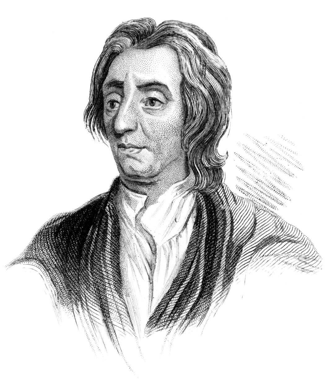 John Locke, angielski filozof, ok. 1850 autorstwa Unbekannt