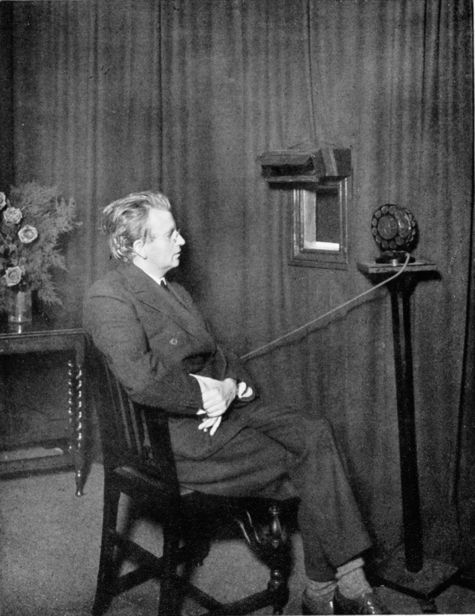 John Logie Baird 1888-1946, szkocki inżynier elektryk i pionier telewizji, lata 20. autorstwa Unbekannt