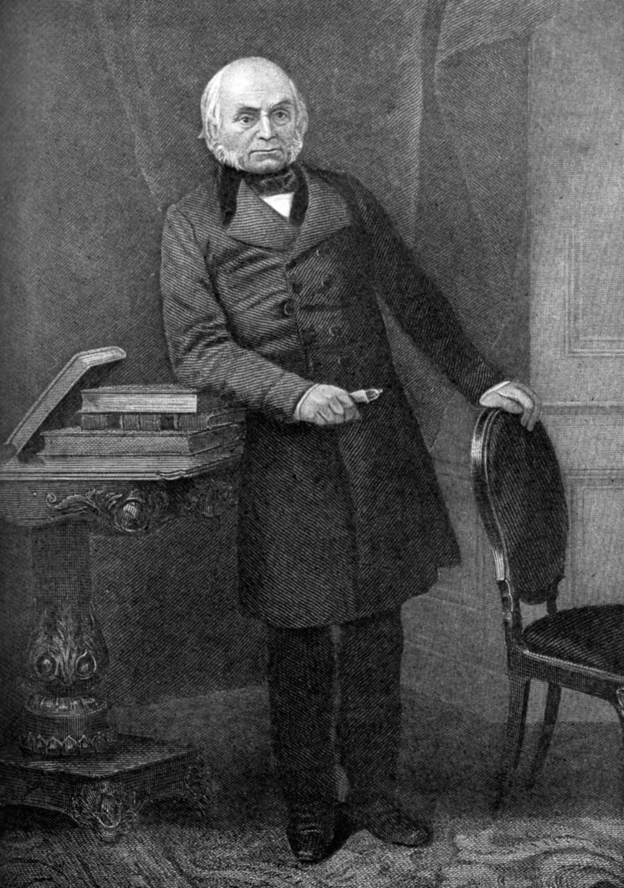 John Quincy Adams 1767-1848, szósty prezydent Stanów Zjednoczonych, XIX w. 1908 autorstwa Unbekannt