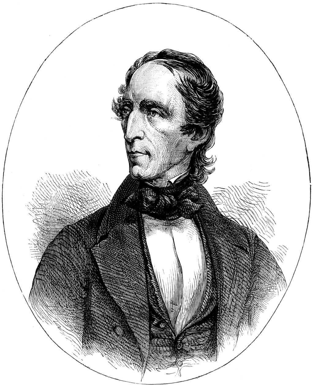 John Tyler, dziesiąty prezydent Stanów Zjednoczonych, ok. 1880 r. autorstwa Unbekannt