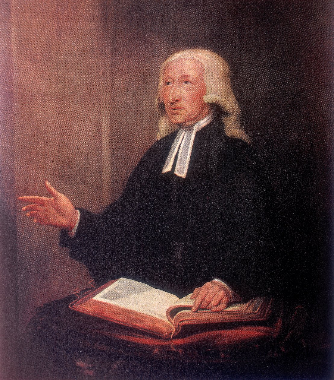 John Wesley, XVIII-wieczny angielski nonkonformistyczny kaznodzieja autorstwa Unbekannt