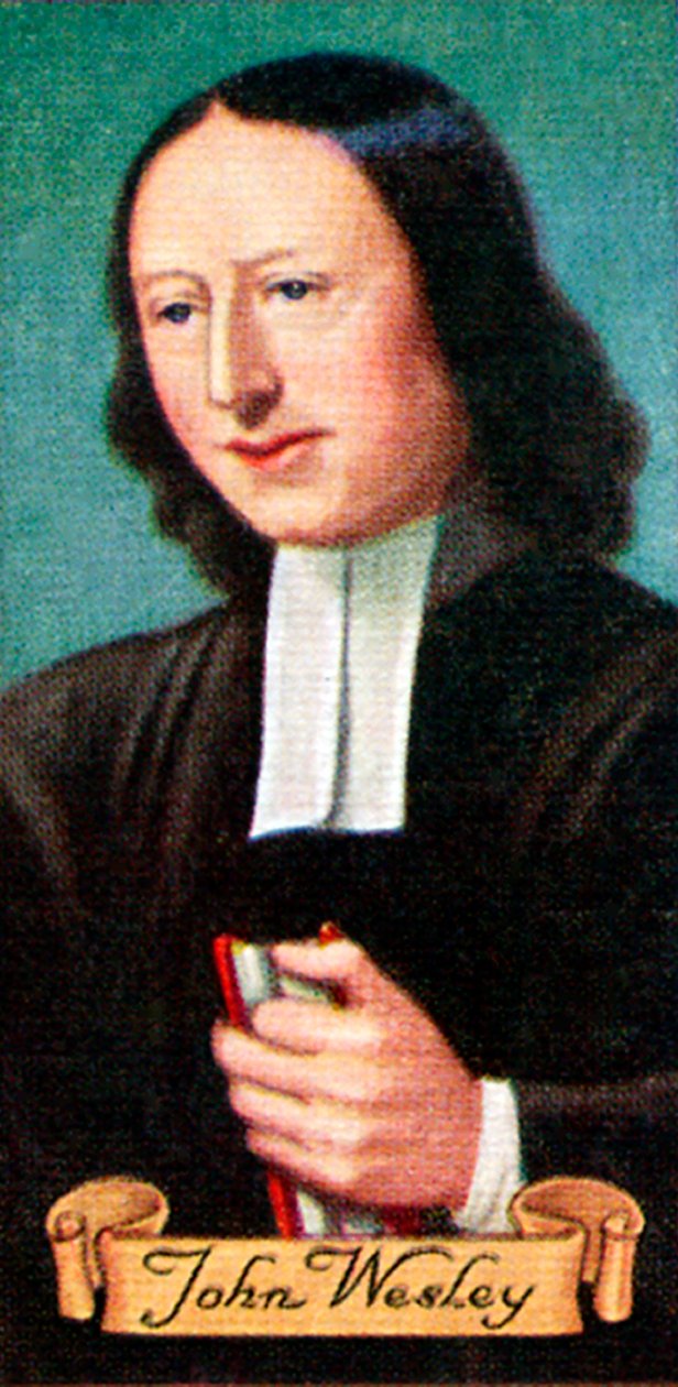 John Wesley, wzięty z serii kart z papierosami, 1935 autorstwa Unbekannt