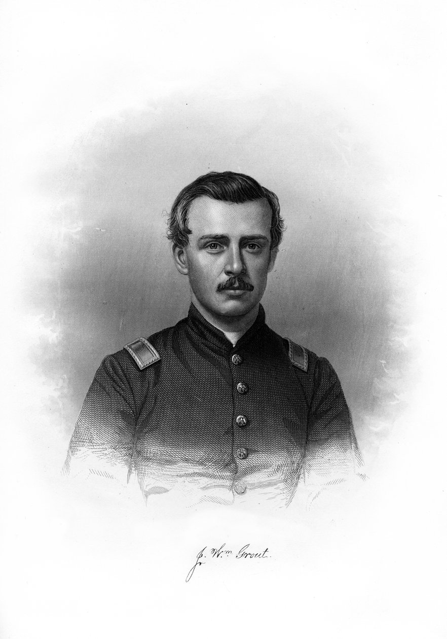 John William Grout, amerykański żołnierz, 1872 autorstwa Unbekannt