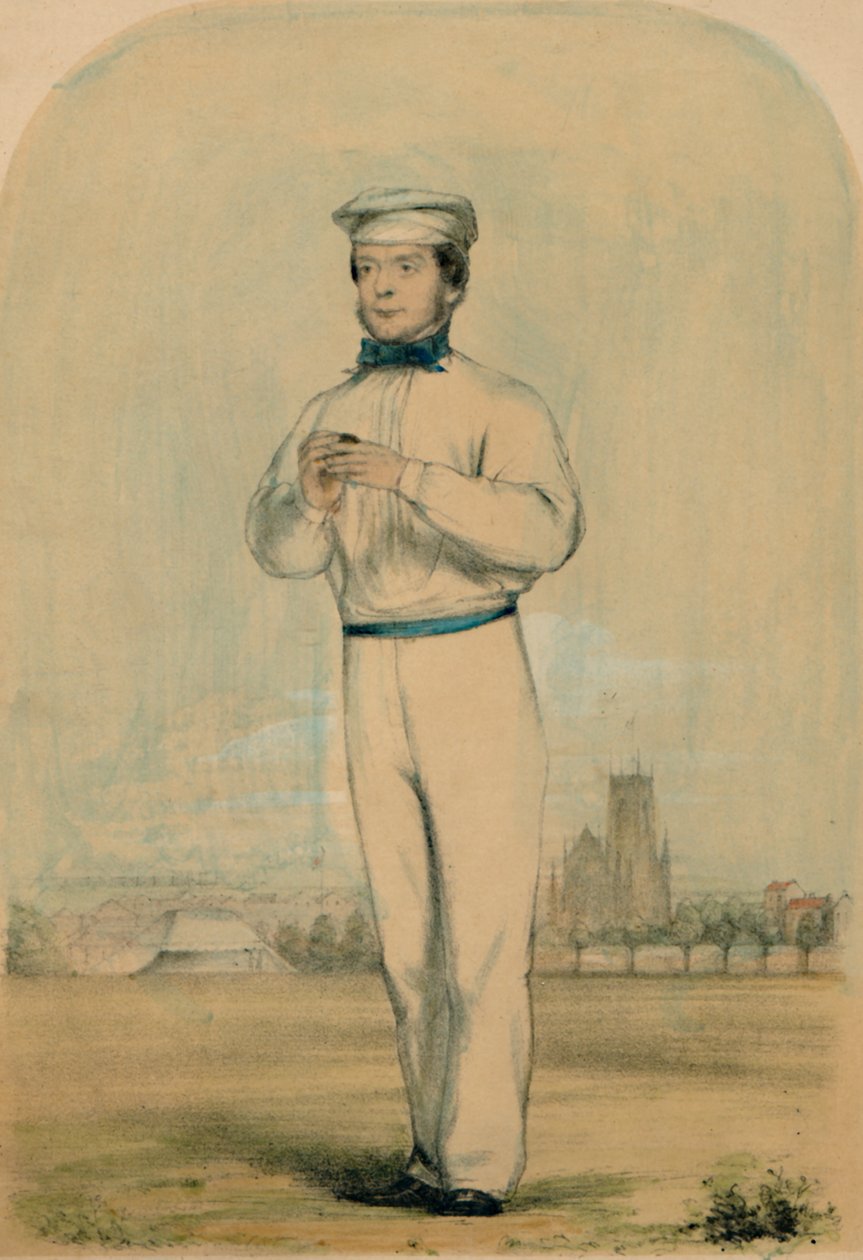 John Wisden, ok. 1850. autorstwa Unbekannt