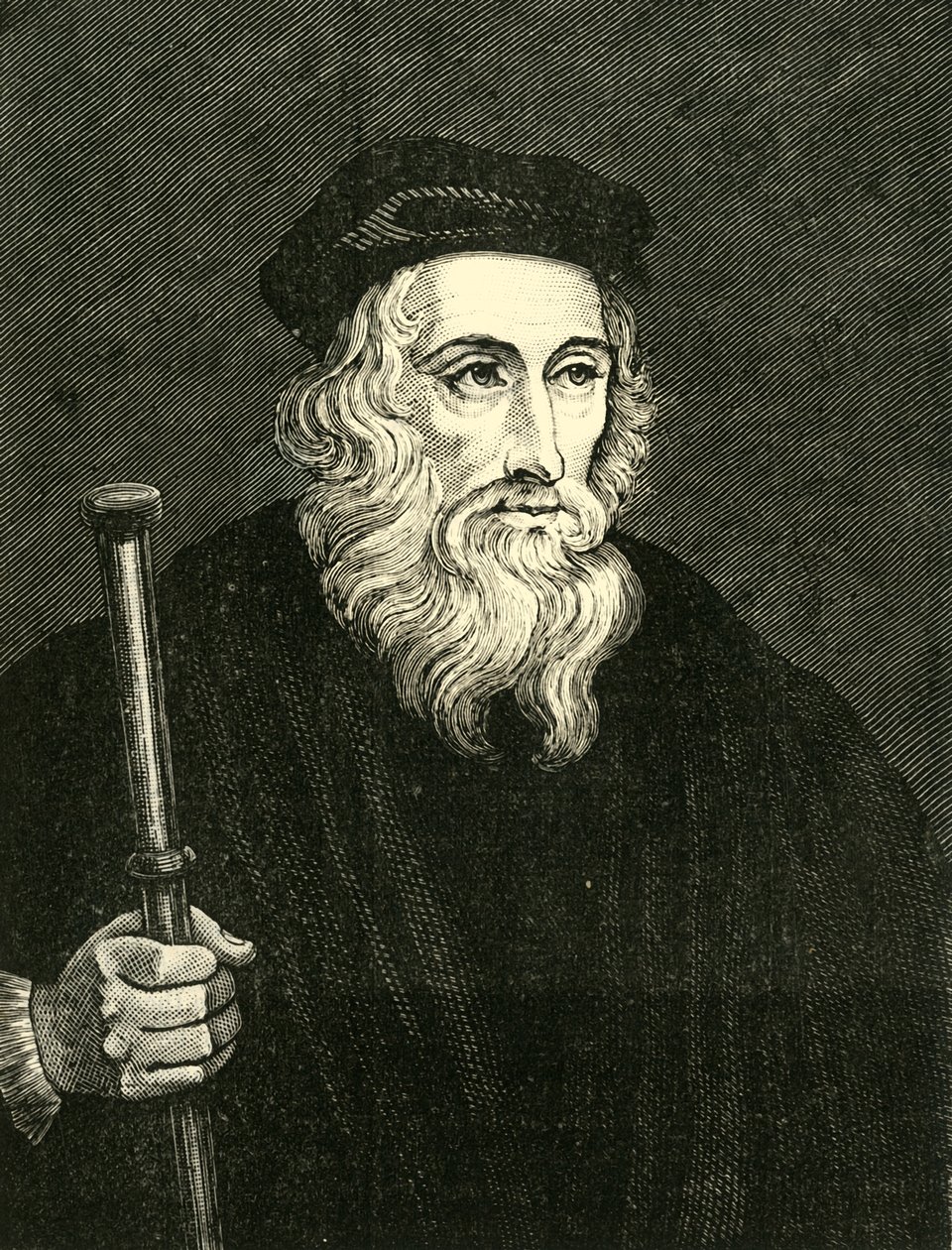 Jana Wiklifa, lata 1320-1384, 1890. autorstwa Unbekannt