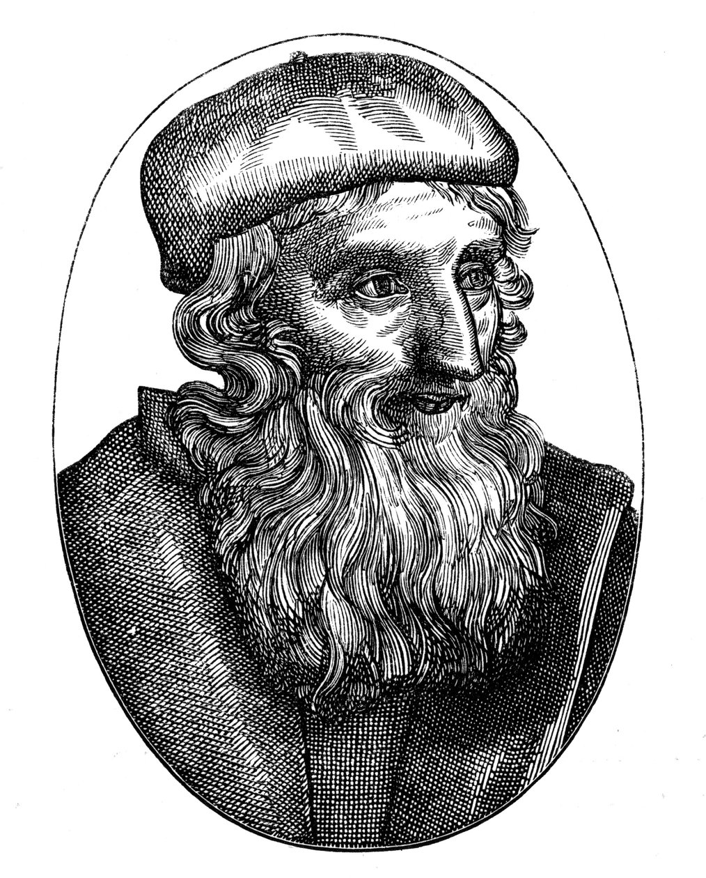 Jan Wiklif, XIV-wieczny angielski reformator religijny, XVI w. autorstwa Unbekannt