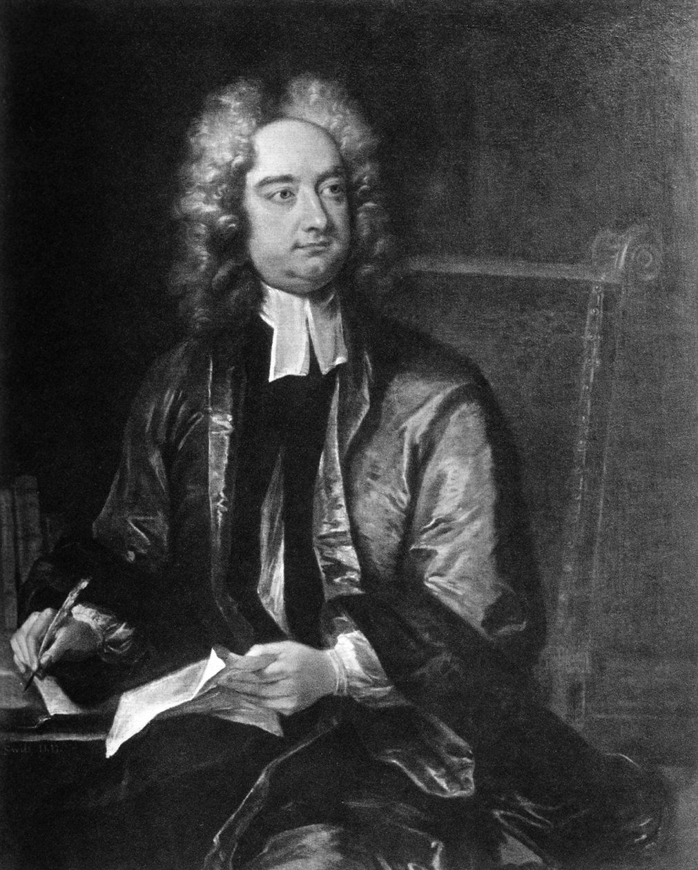 Jonathan Swift, pisarz anglo-irlandzki, XIX wiek autorstwa Unbekannt