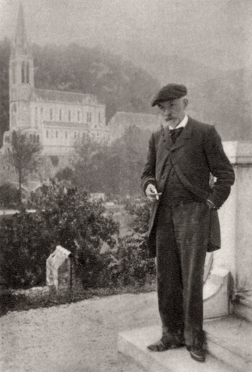 Joris-Karl Huysmans, francuski powieściopisarz, 1900 autorstwa Unbekannt